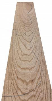 Preview: Body Swamp Ash, 2-pcs. grainmatched, Unique Piece #196